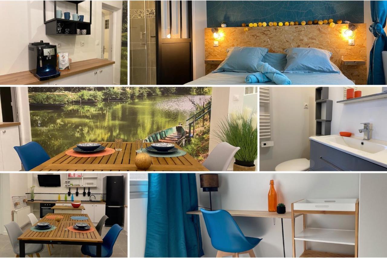 La Maison D'Angelique - Colocation Hoteliere A 150M Gare Tgv- Grande Cuisine Equipee & Salon - Fibre - Netflix 니오르 외부 사진